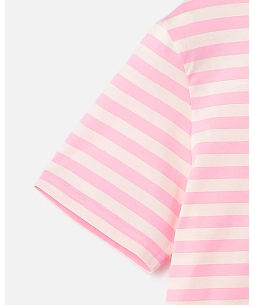 marimekko（マリメッコ）の「【kioski】 Tasaraita Unikko / t-shirt（Tシャツ/カットソー・レディース・ライトピンク・X-SMALL/LARGE/MEDIUM/SMALL）」の8枚目の写真