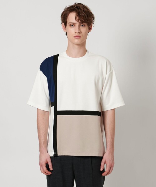 A DAY IN THE LIFE UNITED ARROWS(アデイインザライフユナイテッドアローズ)の「ポンチ キリカエ クルーネックカットソー<A DAY IN THE LIFE>(Tシャツ/カットソー・メンズ・その他2/その他1・S/XL/L/M)」の6枚目の写真