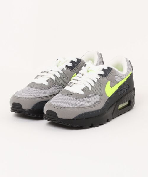 NIKE(ナイキ)の「NIKE ナイキ AIR MAX 90 エア マックス 90 MIQ0289 010BLACK/N YEL(スニーカー・メンズ・ブラック・28.5cm/28.0cm/27.5cm/27.0cm/26.5cm/26.0cm/25.5cm/25.0cm/24.5cm/24.0cm/23.5cm)」の1枚目の写真