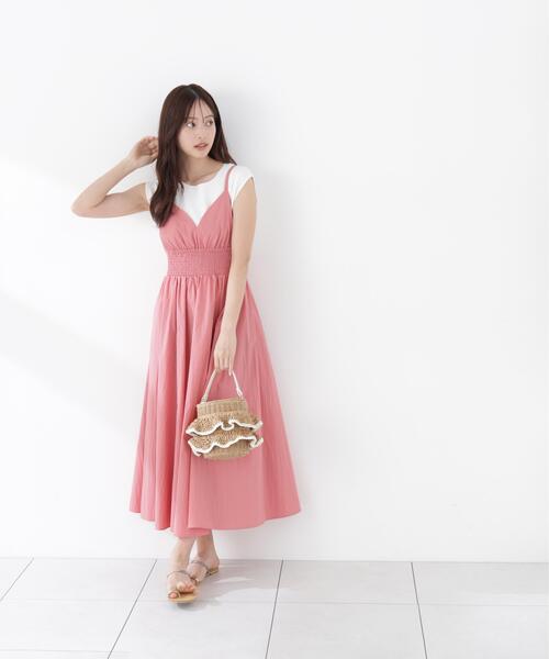 PROPORTION BODY DRESSING（プロポーションボディドレッシング）の「ボリュームキャミジャンスカ / 1216140508（ワンピース・レディース・ブルー/ブラック/ピンク・MEDIUM/P/S）」の21枚目の写真