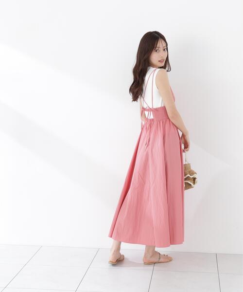 PROPORTION BODY DRESSING（プロポーションボディドレッシング）の「ボリュームキャミジャンスカ / 1216140508（ワンピース・レディース・ブルー/ブラック/ピンク・MEDIUM/P/S）」の20枚目の写真