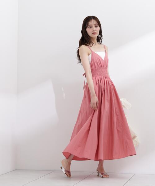 PROPORTION BODY DRESSING（プロポーションボディドレッシング）の「ボリュームキャミジャンスカ / 1216140508（ワンピース・レディース・ブルー/ブラック/ピンク・MEDIUM/P/S）」の16枚目の写真
