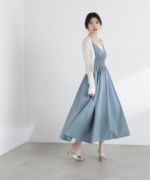 PROPORTION BODY DRESSING（プロポーションボディドレッシング）の「ボリュームキャミジャンスカ / 1216140508（ワンピース・レディース・ブルー/ブラック/ピンク・MEDIUM/P/S）」の11枚目の写真