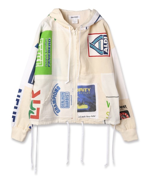 DISCOVERED(ディスカバード)の「Eco Bag Patchwork Anorak Shirts(パーカー・メンズ・その他1/その他2・FREE)」の2枚目の写真