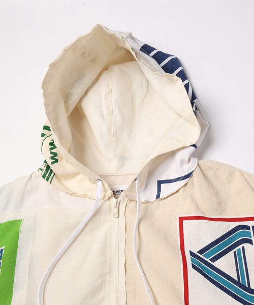 DISCOVERED(ディスカバード)の「Eco Bag Patchwork Anorak Shirts(パーカー・メンズ・その他1/その他2・FREE)」の4枚目の写真
