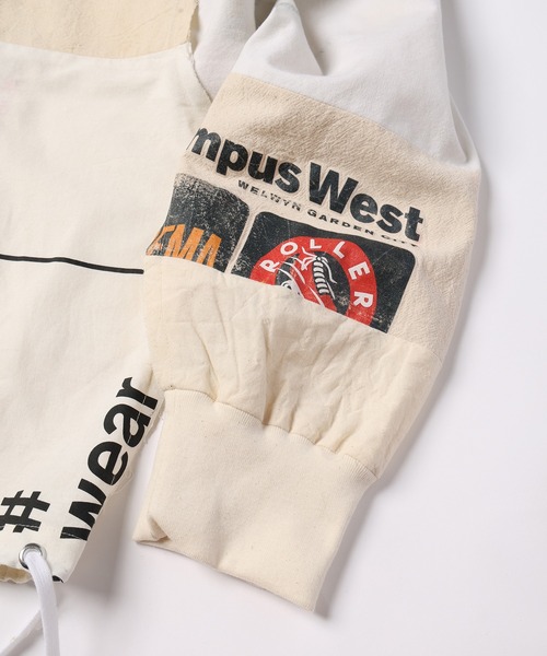 DISCOVERED(ディスカバード)の「Eco Bag Patchwork Anorak Shirts(パーカー・メンズ・その他1/その他2・FREE)」の8枚目の写真