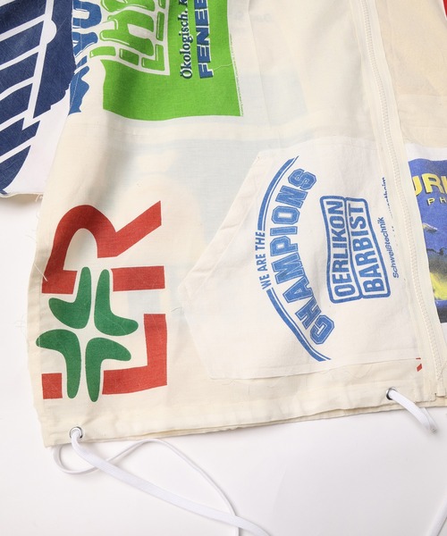 DISCOVERED(ディスカバード)の「Eco Bag Patchwork Anorak Shirts(パーカー・メンズ・その他1/その他2・FREE)」の10枚目の写真