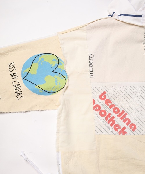 DISCOVERED(ディスカバード)の「Eco Bag Patchwork Anorak Shirts(パーカー・メンズ・その他1/その他2・FREE)」の15枚目の写真