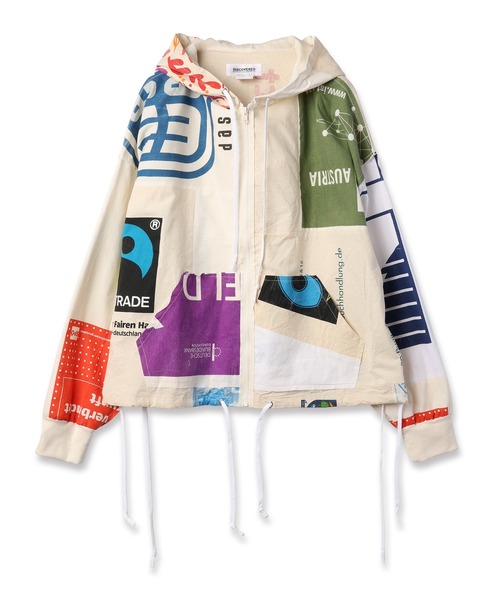 DISCOVERED(ディスカバード)の「Eco Bag Patchwork Anorak Shirts(パーカー・メンズ・その他1/その他2・FREE)」の17枚目の写真