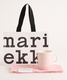 marimekko（マリメッコ）の「【ZOZO限定　ギフトセット/ショッピングバック付】《JAPAN EXCLUSIVE》Puketti / Mug 2,5dl＆Mini towel 26x26（グラス/マグカップ/タンブラー）」