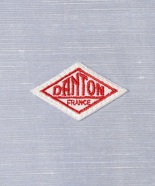 DANTON(ダントン)の「DANTON | コットンリネン スリーブレスシャツ WOMEN(シャツ/ブラウス・レディース・ライトグリーン/サックスブルー/ブラック・36)」の10枚目の写真