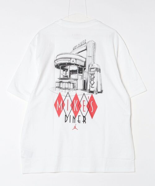 JORDAN BRAND(ジョーダンブランド)の「ジョーダン ジョーダン NC ダイナー GFX S/S クルー(Tシャツ/カットソー・メンズ・ホワイト×ブラック・SS/S/M/L/XL/2XL/3XL)」の6枚目の写真