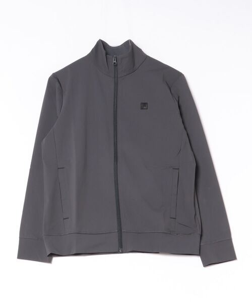 FILA GOLF（フィラゴルフ ）の「【FILA GOLF:フィラゴルフ】レディース撥水加工ブルゾン　ゴルフ　UVカット（ブルゾン・レディース・チャコールグレー/ブラック/ネイビー・MEDIUM/LARGE/X-LARGE/XX-LARGE）」の3枚目の写真