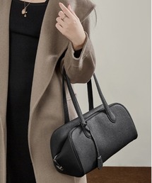 【 NiiNa / ニーナ 】高品質牛革ボストンシルエットトートバッグ