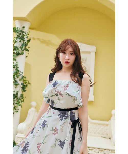 Avignon Floral Garden Dress（ワンピース）｜Her lip to（ハーリップ