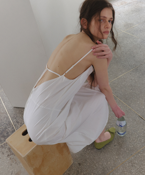 AARAN(アラン)の「クラウディロングドレス_アイボリー(ワンピース・レディース・アイボリー・FREE)」の2枚目の写真