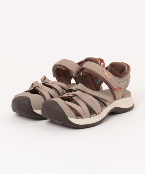 Teva(テバ)の「Teva テバ W TIRRA SPORT CT レディーススポーツサンダル アウトドア ストラップ スポサン(ティラスポーツCT) 1166310(サンダル・レディース・ブラック/ライトブラウン・22.0cm/23.0cm/24.0cm/25.0cm)」の2枚目の写真