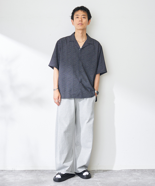 B.C STOCK(ベーセーストック)の「3D バギーテンジクパンツ(その他パンツ・メンズ・ライトグレー/アイボリー・MEDIUM/LARGE)」の3枚目の写真