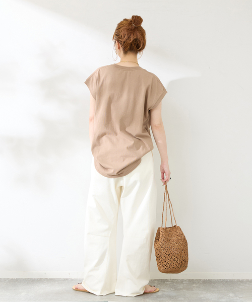 B.C STOCK(ベーセーストック)の「3D バギーテンジクパンツ(その他パンツ・メンズ・ライトグレー/アイボリー・MEDIUM/LARGE)」の11枚目の写真