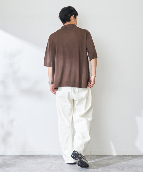 B.C STOCK(ベーセーストック)の「3D バギーテンジクパンツ(その他パンツ・メンズ・ライトグレー/アイボリー・MEDIUM/LARGE)」の17枚目の写真