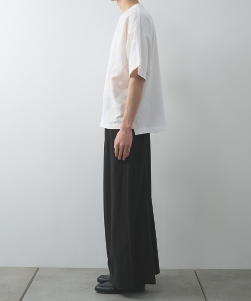 UJOH(ウジョー)の「【UJOH HOMME】Combi BOX PO(Tシャツ/カットソー・メンズ・ブラック/クリーム・4/5)」の10枚目の写真