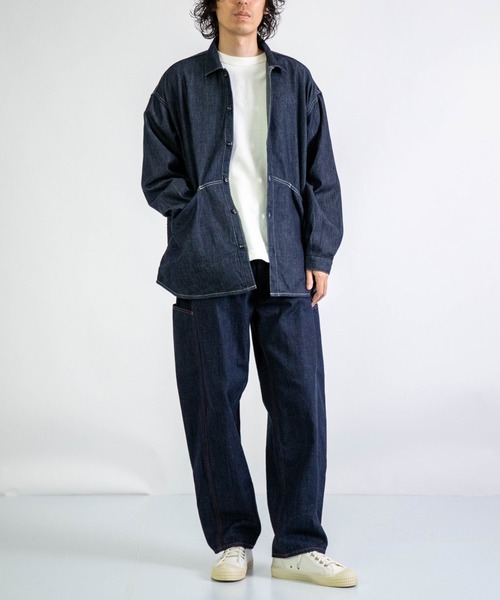 SPELLBOUND（スペルバウンド）の「[SPELLBOUND / スペルバウンド] 6ozデニム ビックポケットシャツ（シャツ/ブラウス・メンズ・ワンウォッシュ・3/2）」の5枚目の写真