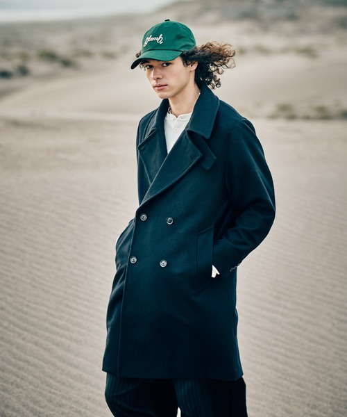 glamb(グラム)の「Double Breasted Chesterfield Coat / ダブルブレストチェスターフィールドコート(テーラードジャケット・メンズ・ネイビー/ブラック・S/M/L)」の15枚目の写真