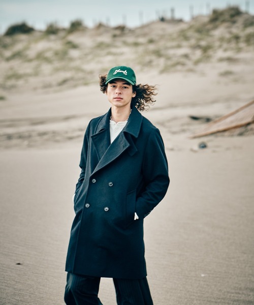 glamb(グラム)の「Double Breasted Chesterfield Coat / ダブルブレストチェスターフィールドコート(テーラードジャケット・メンズ・ネイビー/ブラック・S/M/L)」の16枚目の写真