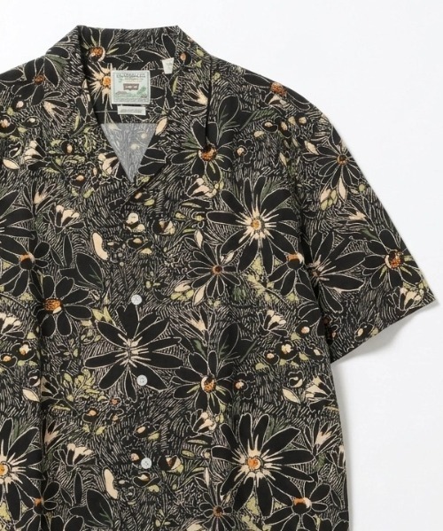 Levi's(リーバイス)の「2026SS Levi's/リーバイス THE SUNSET NO PKT CAMP SHIRT 総柄 無地 オープンカラーシャツ(シャツ/ブラウス・メンズ・ベージュ系その他/オートミール/ブラック/ホワイト/ブラック系その他/キナリ・L/M/XL)」の4枚目の写真
