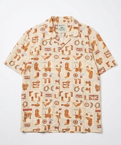 Levi's(リーバイス)の「2026SS Levi's/リーバイス THE SUNSET NO PKT CAMP SHIRT 総柄 無地 オープンカラーシャツ(シャツ/ブラウス・メンズ・ベージュ系その他/オートミール/ブラック/ホワイト/ブラック系その他/キナリ・L/M/XL)」の9枚目の写真