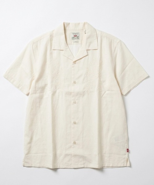 Levi's(リーバイス)の「2026SS Levi's/リーバイス THE SUNSET NO PKT CAMP SHIRT 総柄 無地 オープンカラーシャツ(シャツ/ブラウス・メンズ・ベージュ系その他/オートミール/ブラック/ホワイト/ブラック系その他/キナリ・L/M/XL)」の12枚目の写真