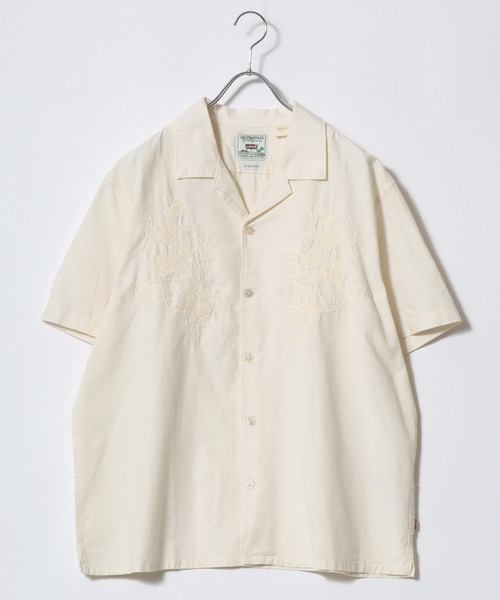 Levi's(リーバイス)の「2026SS Levi's/リーバイス THE SUNSET NO PKT CAMP SHIRT 総柄 無地 オープンカラーシャツ(シャツ/ブラウス・メンズ・ベージュ系その他/オートミール/ブラック/ホワイト/ブラック系その他/キナリ・L/M/XL)」の16枚目の写真