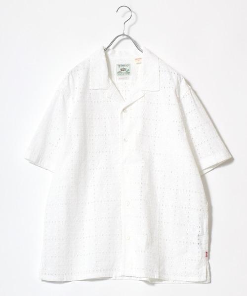 Levi's(リーバイス)の「2026SS Levi's/リーバイス THE SUNSET NO PKT CAMP SHIRT 総柄 無地 オープンカラーシャツ(シャツ/ブラウス・メンズ・ベージュ系その他/オートミール/ブラック/ホワイト/ブラック系その他/キナリ・L/M/XL)」の14枚目の写真