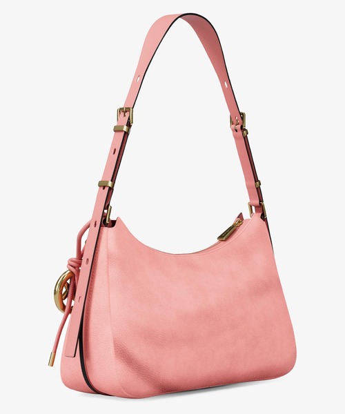 MICHAEL KORS(マイケルコース)の「NOLITA ヌバック トップジップ コンバーチブル ショルダー ミディアム(ショルダーバッグ・レディース・ピンク系・FREE)」の4枚目の写真