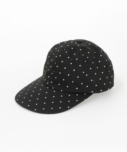 6(ロク)の「【別注】<Share the Fantasy for 6>DOT LONG BRIM CAP/キャップ(キャップ・レディース・ブラック・FREE)」の3枚目の写真