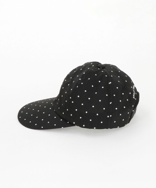 6(ロク)の「【別注】<Share the Fantasy for 6>DOT LONG BRIM CAP/キャップ(キャップ・レディース・ブラック・FREE)」の5枚目の写真
