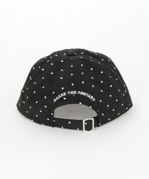 6(ロク)の「【別注】<Share the Fantasy for 6>DOT LONG BRIM CAP/キャップ(キャップ・レディース・ブラック・FREE)」の6枚目の写真