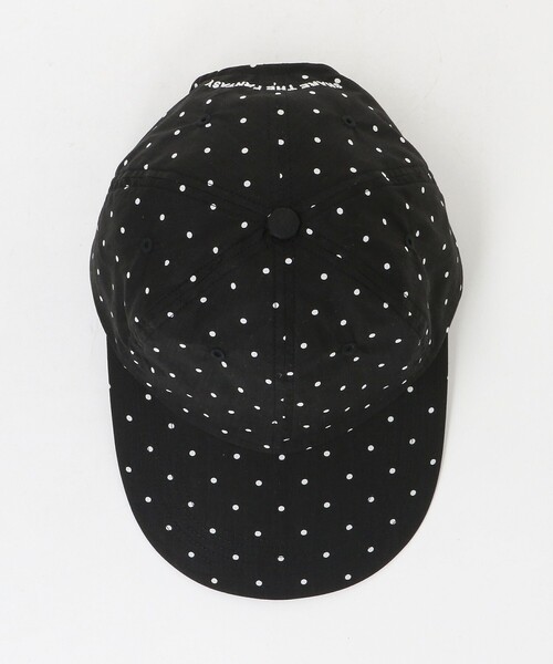 6(ロク)の「【別注】<Share the Fantasy for 6>DOT LONG BRIM CAP/キャップ(キャップ・レディース・ブラック・FREE)」の7枚目の写真