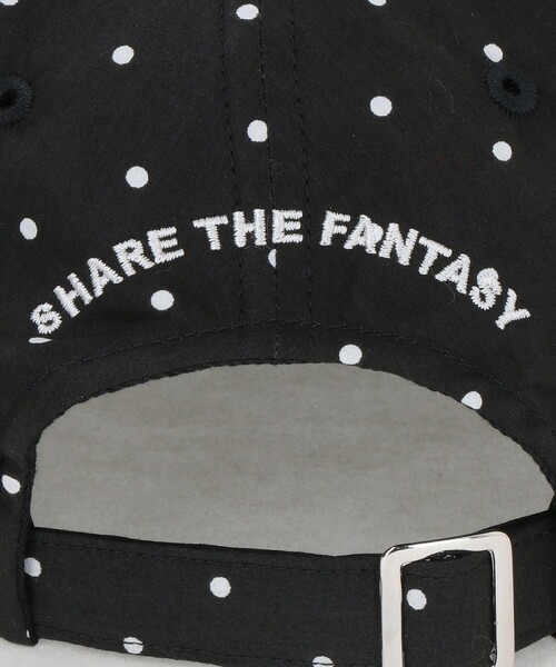 6(ロク)の「【別注】<Share the Fantasy for 6>DOT LONG BRIM CAP/キャップ(キャップ・レディース・ブラック・FREE)」の10枚目の写真