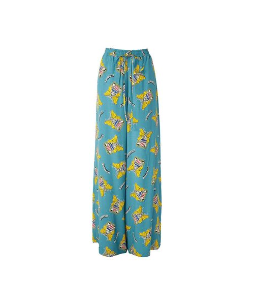 HYSTERIC GLAMOUR(ヒステリックグラマー)の「LEVITATED GIRL柄 イージーパンツ(その他パンツ・レディース・ブラック系その他/ピンク系その他/ブルー系その他・FREE)」の3枚目の写真