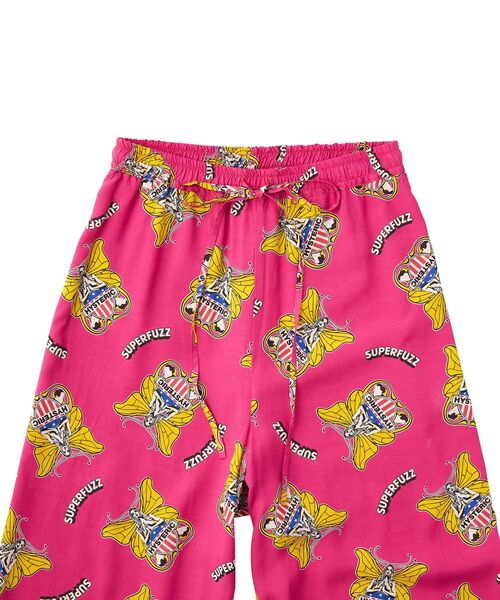 HYSTERIC GLAMOUR(ヒステリックグラマー)の「LEVITATED GIRL柄 イージーパンツ(その他パンツ・レディース・ブラック系その他/ピンク系その他/ブルー系その他・FREE)」の7枚目の写真