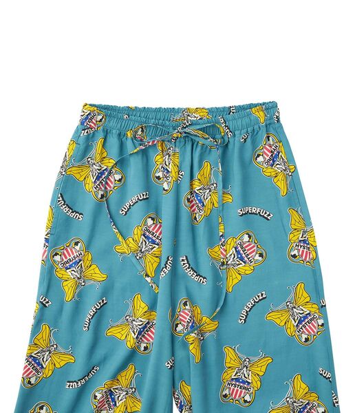 HYSTERIC GLAMOUR(ヒステリックグラマー)の「LEVITATED GIRL柄 イージーパンツ(その他パンツ・レディース・ブラック系その他/ピンク系その他/ブルー系その他・FREE)」の10枚目の写真