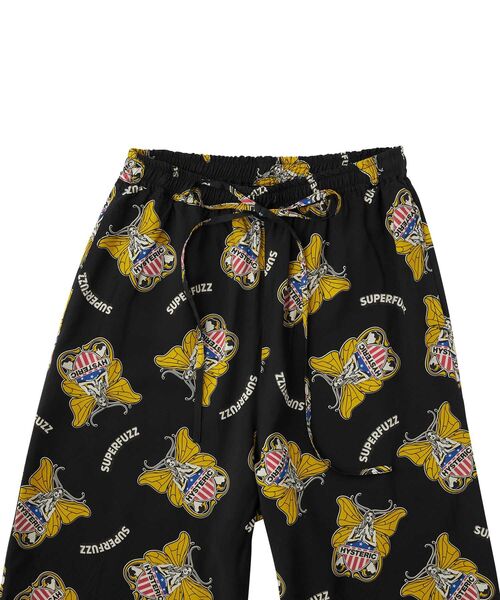 HYSTERIC GLAMOUR(ヒステリックグラマー)の「LEVITATED GIRL柄 イージーパンツ(その他パンツ・レディース・ブラック系その他/ピンク系その他/ブルー系その他・FREE)」の4枚目の写真