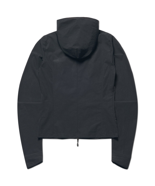NOMANUAL（NOMANUAL）の「STRETCH HOODED JACKET - BLACK（パーカー・レディース・その他・SMALL/MEDIUM/LARGE）」の4枚目の写真