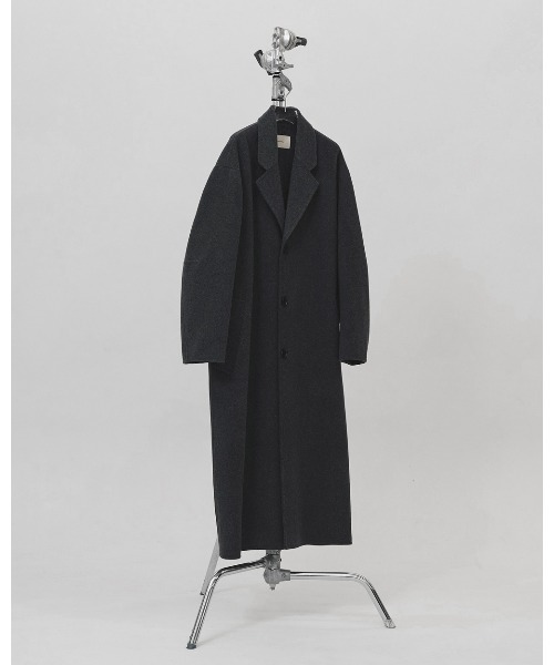 TODAYFUL（トゥデイフル）の「Wool Over Coat（ステンカラーコート・レディース・ブラック/チャコールグレー/ダークブラウン・38inch/36inch）」の20枚目の写真
