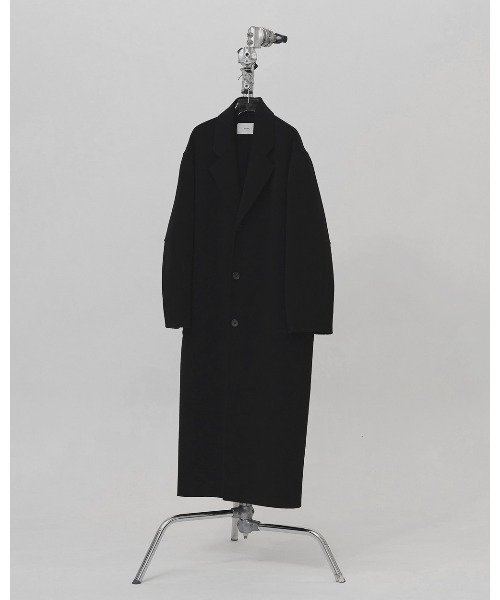 TODAYFUL（トゥデイフル）の「Wool Over Coat（ステンカラーコート・レディース・ブラック/チャコールグレー/ダークブラウン・38inch/36inch）」の22枚目の写真