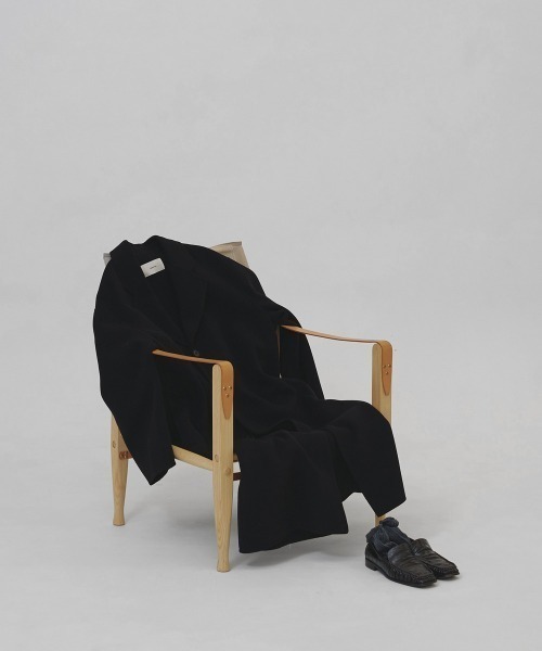 TODAYFUL（トゥデイフル）の「Wool Over Coat（ステンカラーコート・レディース・ブラック/チャコールグレー/ダークブラウン・38inch/36inch）」の18枚目の写真
