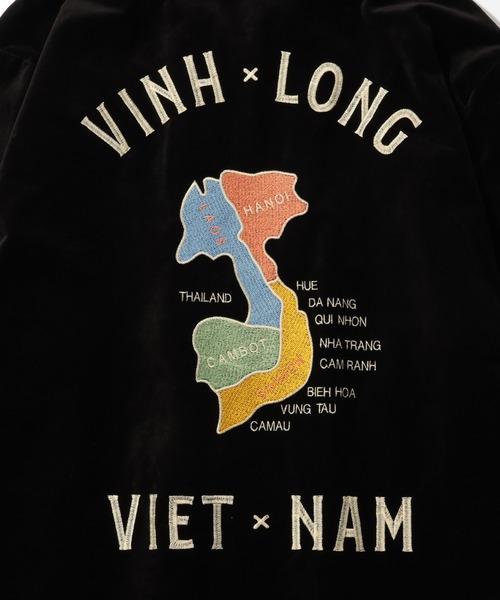 CORPUS TOKYO（コーパス トーキョー）の「【HOUSTON/ヒューストン】VELVETEEN VIETNAM JACKET/ベルベティーン ベトナムジャケット(MAP)（ミリタリージャケット・メンズ・ターコイズブルー/ブラウン/ブラック・M/L/XL）」の19枚目の写真