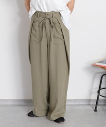 cepo | 〈セットアップ対応〉LINENミックス サイドタックパンツ(その他パンツ)