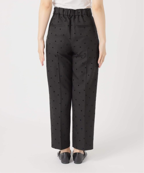 B.C STOCK(ベーセーストック)の「《追加2》手洗い可 / ドットフロッキースティックパンツ(スラックス・レディース・ブラック/ブラウン・SMALL/MEDIUM)」の18枚目の写真